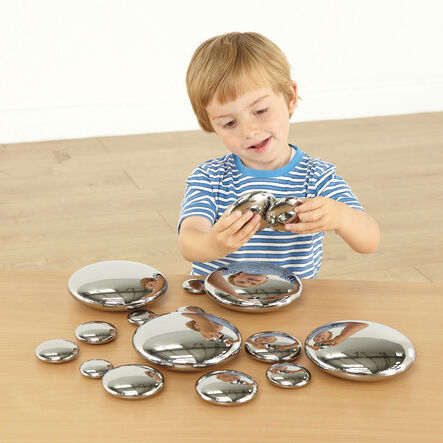 TTS Sensory Mirrored Stacking Pebbles  hi\-res