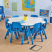 Valencia Flower Classroom Table  hi\-res
