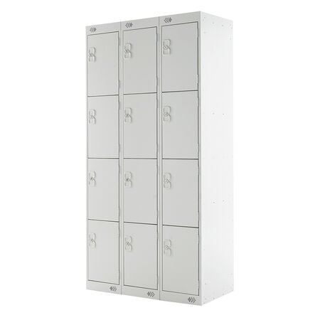 Moresecure School Lockers 300mm Nest of 3  hi\-res