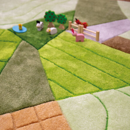 Aerial Landscape Super Deluxe Carved Carpet  hi\-res