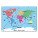 World Tectonic Plates Map  hi\-res