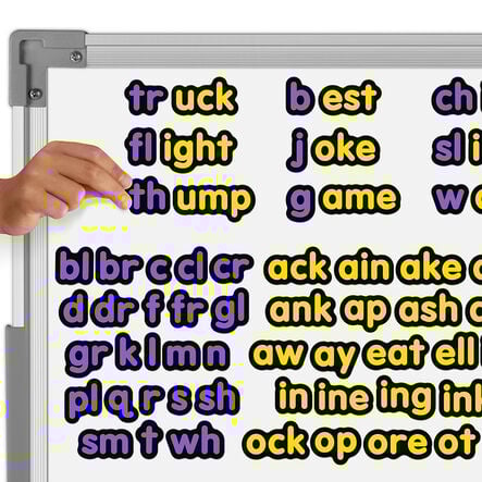 Reading Skills Magnetic Word Families  hi\-res