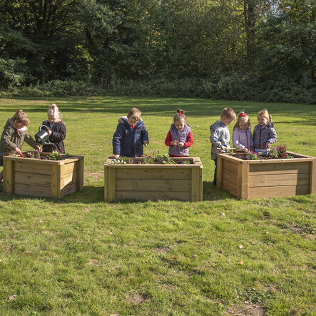 Outdoor Wooden Planter  hi\-res