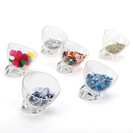 TTS Easy Reach Sorting Sweetie Jar Set Clear 6pcs  hi\-res