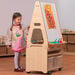 Millhouse Double Sided 2 in 1 Easel \x26 Storage Trolley  hi\-res