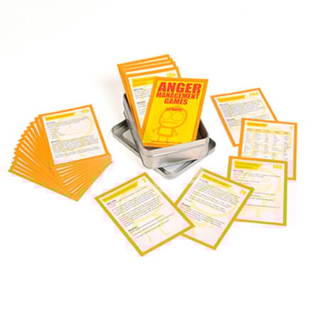 Anger Management Discussion Game Cards 38pk  hi\-res