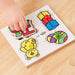 Wooden Large Peg Toddler Puzzle Boards Set 8pk  hi\-res