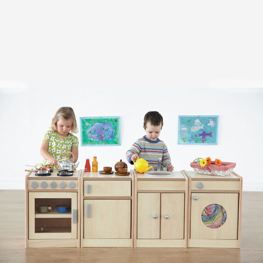 Role Play Wooden Kitchen Unit Collection TTS