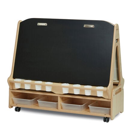 Millhouse Double Sided 2 in 1 Easel + Low Trolley (4 Child)  hi\-res