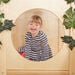 Indoor Wooden Climb and Slide Unit  hi\-res