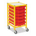 Gratnells Low Shallow Tray Storage Trolley  hi\-res