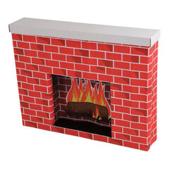 Corobuff® Corrugated Card Fireplace  Corobuff® Corrugated Card Fireplace  hi-res