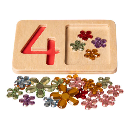 Wooden Number Trays  hi\-res