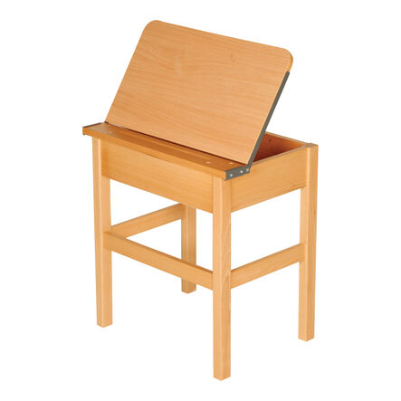 Wooden Single Locker Desks H760mm  hi\-res