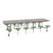 Rectangular 12 Seater Folding Table  hi\-res