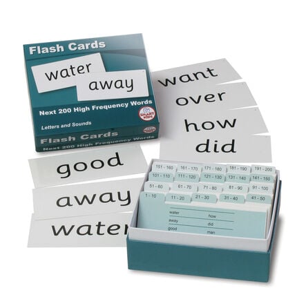 First 300 High Frequency Words Flashcards  hi\-res