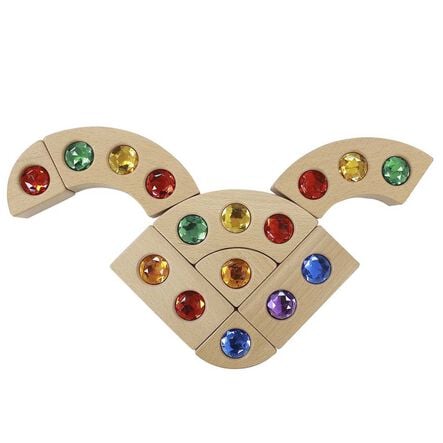 Gemstone blocks 40 Piece Set  hi\-res