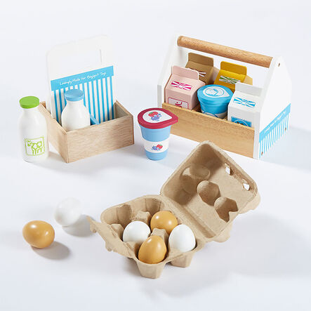 Role Play Wooden Dairy Food  hi\-res