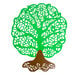 TTS Wonderful Wall Mounted Outdoor Weaving Frame Tree  hi\-res