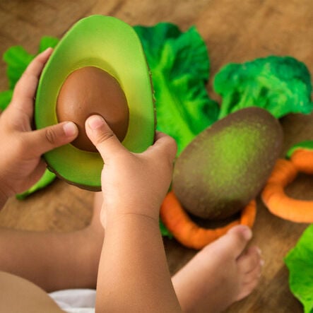 Natural Rubber Toddler Fruit and Veg Chewables  hi\-res