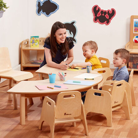 Millhouse Semi\-Circle Classroom Tables  hi\-res