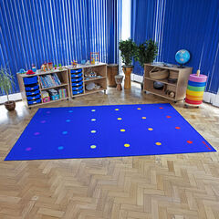 Essentials Rainbow Spots Placement Carpet 3m x 2m  hi-res