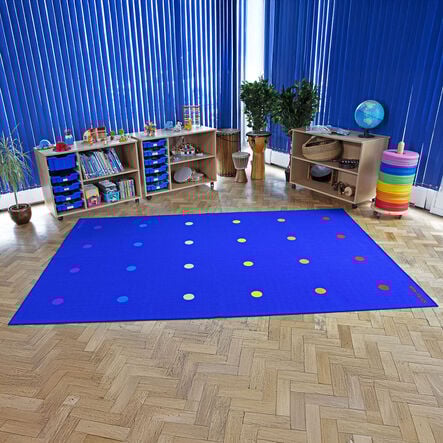 Essentials Rainbow Spots Carpet 3m x 2m  hi\-res