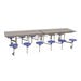 Rectangular 12 Seater Folding Table  hi\-res