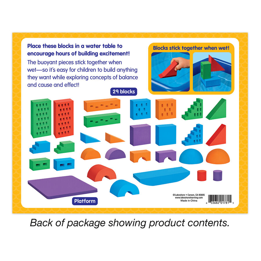 Water building blocks hot sale