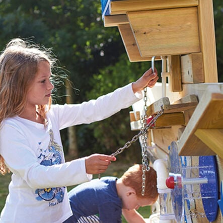 Outdoor Wooden Water Wall  hi\-res