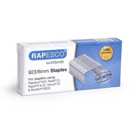 RAPESCO Staples 1000pk 23\/6  hi\-res