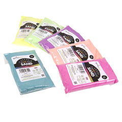 Rainbow ECO Eco Craft Sand Assorted Bags 6 x 1kg Fluorescent Fluorescent hi-res