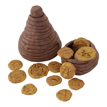 TTS Air Dry Modelling Clay Terracotta 2.5kg  hi\-res