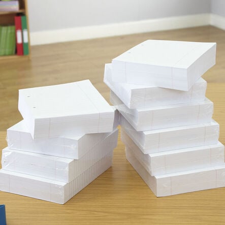 A4 Choice Exercise Papers 8mm Ruled 500pk  hi\-res
