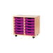 Mobile Double Tray Storage Unit 12 Trays  hi\-res