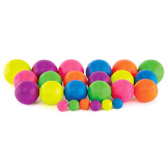 Neon Coated Foam Balls  Neon Coated Foam Balls  hi-res