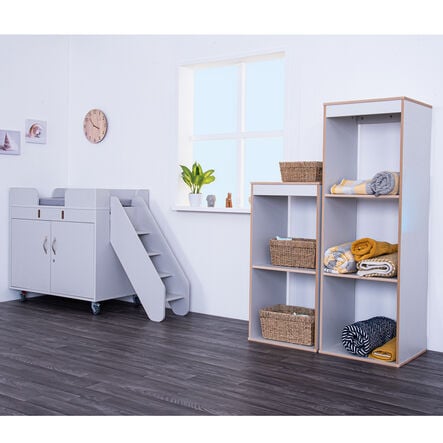 Walk Up Change Table Grey  hi\-res