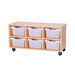 Cubby Tray Storage: 2 Tier with 6 Trays  hi\-res