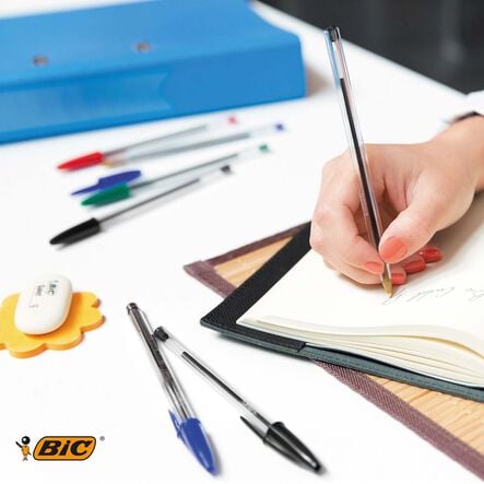 Bic Cristal Ballpoint Pens \- Medium Nib 50pk  hi\-res