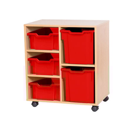Mobile Double Tray Unit Combination 5  hi\-res
