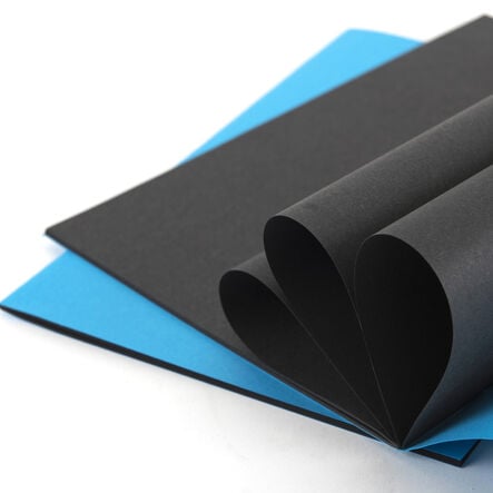 Project Scrap Books Black\/Blue Covers A4+ 25pk Blue hi\-res