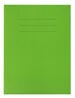 A4 Exercise Book 8mm Ruled Margin Green 64pg 25pk Green hi\-res