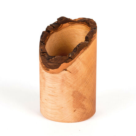 TTS Wooden Table Top Art Storage Pencil Pot H12 x Dia8cm 4pk  hi\-res