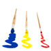 Hog Hair Round Head Paint Brushes Assorted 30pk  hi\-res