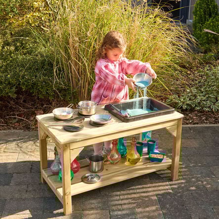 Outdoor Messy Play Wooden Activity Station  hi\-res
