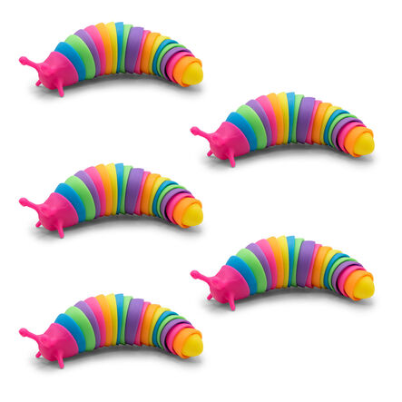 Rainbow Fidget Slug Toy  hi\-res