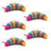 Rainbow Fidget Slug Toy  hi\-res