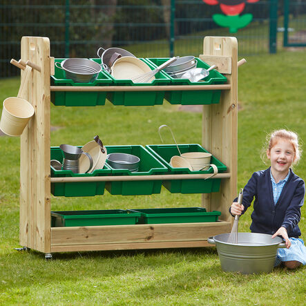 Outdoor Wooden Loose Parts Trolley  hi\-res