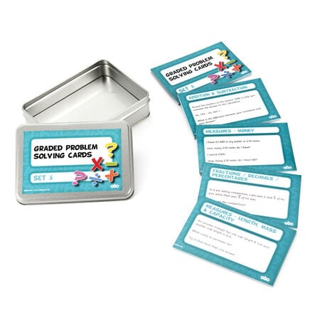 TTS Graded Maths Problem Solving Cards Set 5  hi\-res