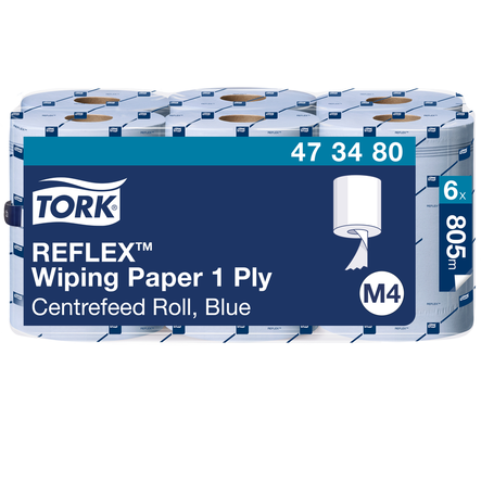 TORK® Reflex Wiping Paper 1 Ply 6pk  hi\-res